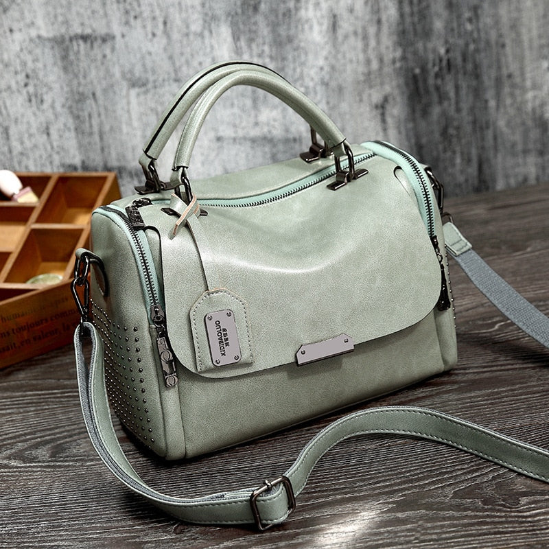 Vintage Bag Women&#39;s Leather Handbags 2022 Crossbody Bags For Woman Fashion Shoulder Retro Ladies Black Hand Sling Bolsos XD03