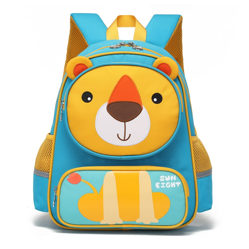 Kindergarten Backpacks 14inch Cartoon Preschool Backpack  Cute School Bags Kid Gift