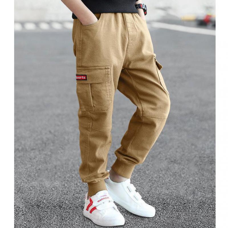 Kids Pants Boys Casual Pants Kids Clothing Cotton Boys Long Trousers Children Boys Clothing Sport Girls Pants Spring 3-16years