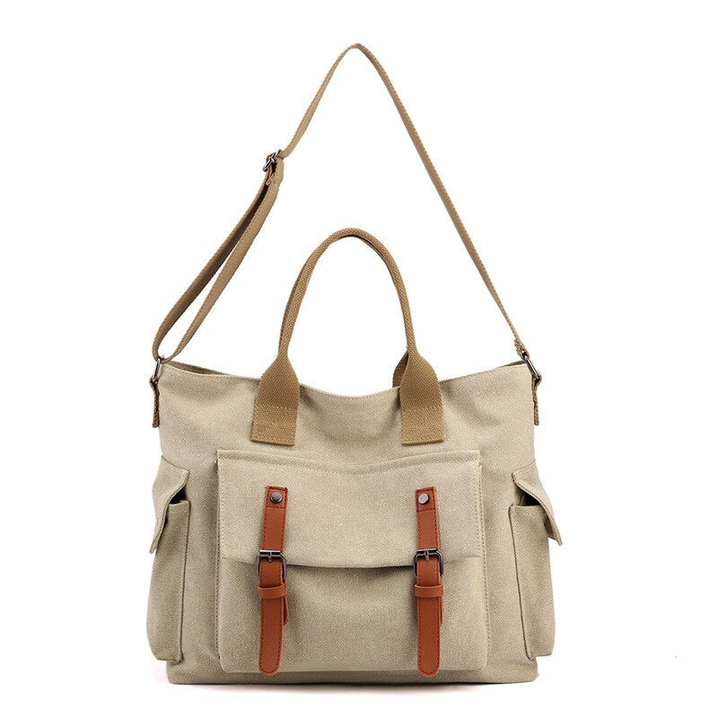 Designer Canvas Crossbody Bags for Women Shoulder Tote Messenger Bag  2021 Ladies Handbags Party Evening Bookbag Girls Purses