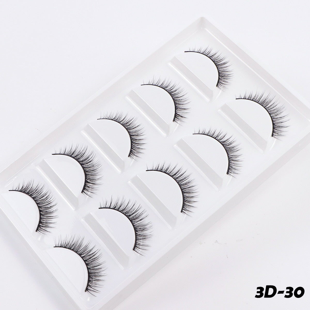5Pairs Thick Faux 3D Mink Lashes Natural Long False Eyelashes Dramatic Fake Lashes Makeup Handmade Eyelash Extension maquiagem