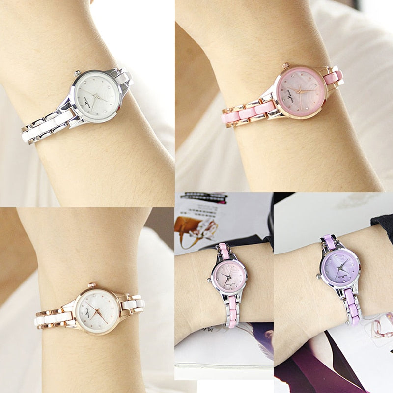 Hot Sale Ladies Watch Gold Silver Bracelet Watches For Women Luxury Casual Quartz 30m Waterproof Woman Watch Girls Dropshipping