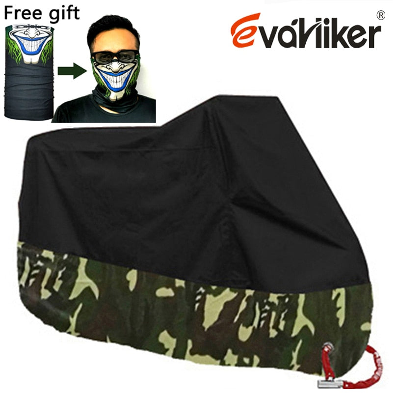 Motorcycle cover M L XL XXL XXXL XXXXL universal Outdoor Uv Protector Bike Rain Dustproof Scooter Covers waterproof 15colors