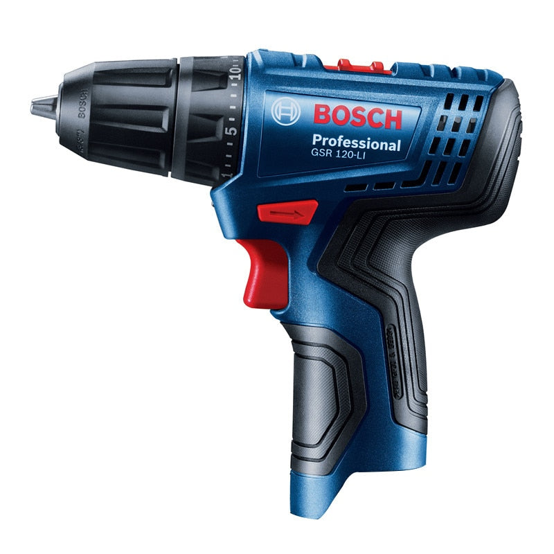 Bosch Professional Cordless Electric Drill GSR120-LI 12V Multi-Function Driver Electric Screwdriver Power Tool (Bare Tool)