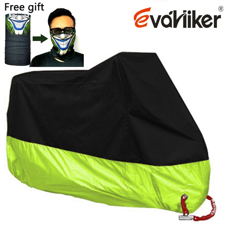 Motorcycle cover M L XL XXL XXXL XXXXL universal Outdoor Uv Protector Bike Rain Dustproof Scooter Covers waterproof 15colors