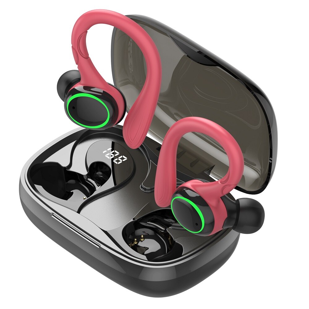 Wireless Earphones i25 TWS Bluetooth-compatible 5.1 Stereo HIFI Headphones Digital Display In-Ear Earbuds Headset Waterproof