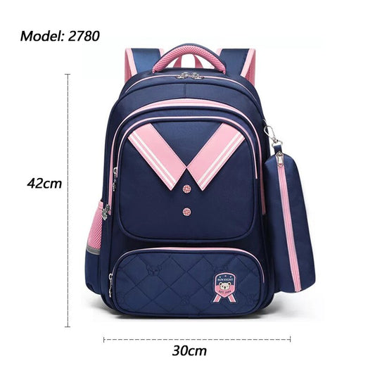SUN EIGHT Hot Primary School Bag Waterproof Backpacks For Girls Pencil Box Kids Bookbags Mochila