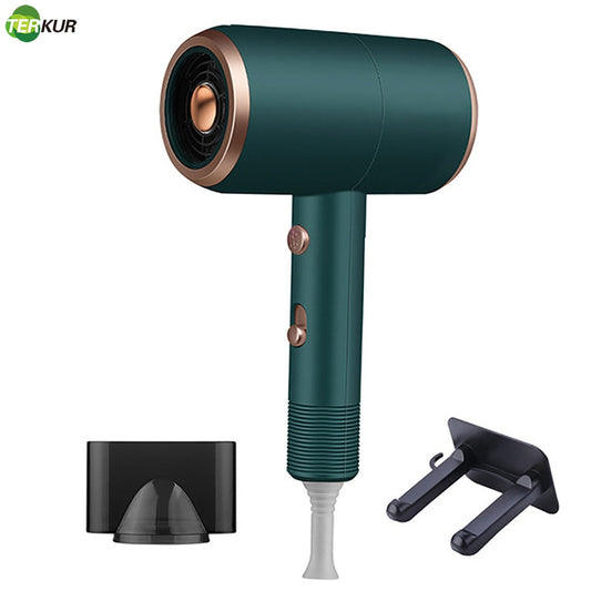 Hair Dryer Professional Salon Blow  Powerful for Fast Drying Lightweight with Wind Gathering Design 2 Speed Cool Button