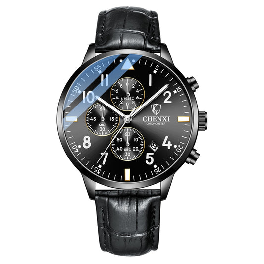 CHENXI Fashion New Men Watches Sport Waterproof Top Brand Luxury Chronograph Quartz Watch Full Steel Men Clock Relogio Masculino