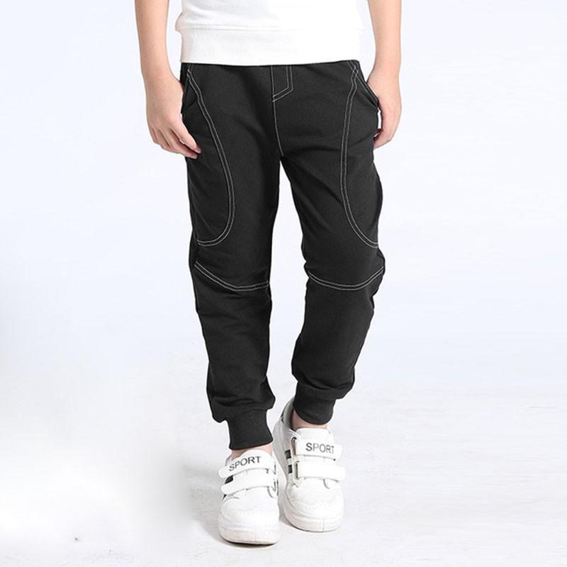 Boys Sport Pants Children Casual Pants Cotton Spring Autumn Boys Long Trousers Kids Letter Clothing Elastic Waist Jogger Pant