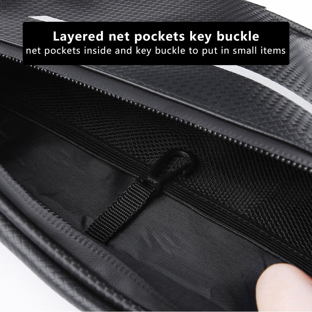 INBIKE Cycling Bicycle Bags Top Tube Front Frame Bag Waterproof MTB Road Triangle Pannier Dirt-resistant Bike Accessories LXB115