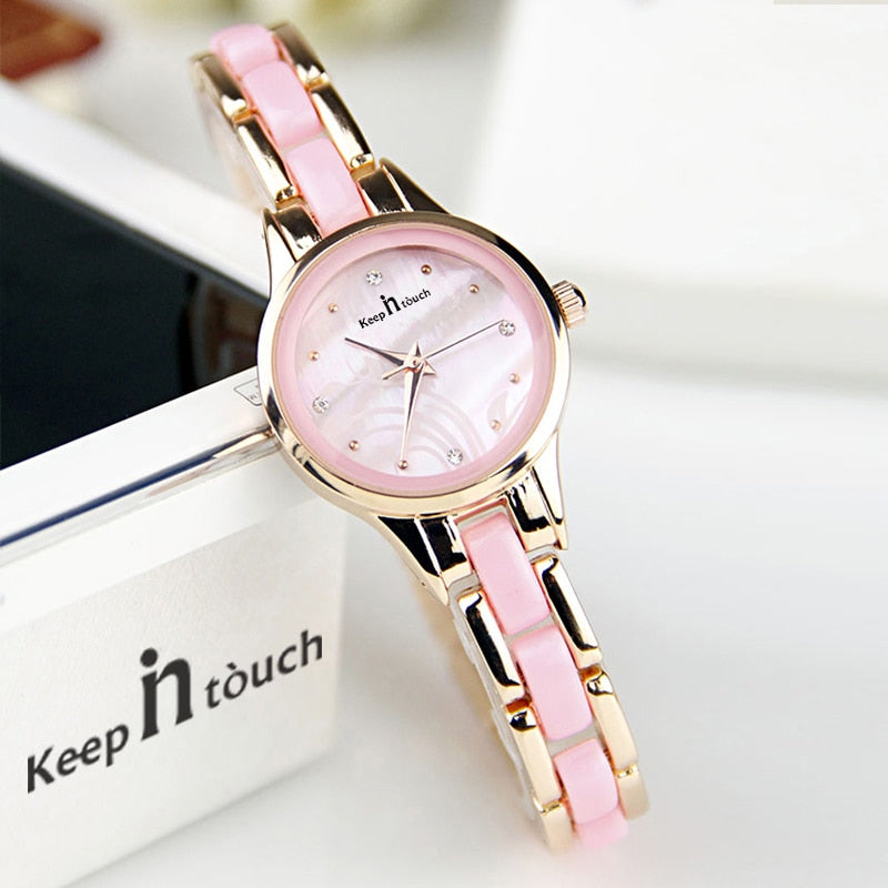Hot Sale Ladies Watch Gold Silver Bracelet Watches For Women Luxury Casual Quartz 30m Waterproof Woman Watch Girls Dropshipping