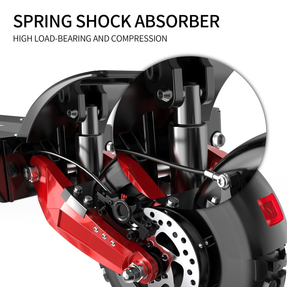【EU USA STOCK】Electric Scooter 2400W 3200W Folding E scooter X-Tron X10 Max Speed 70km/h Dual Drive Adult Kick Scooter
