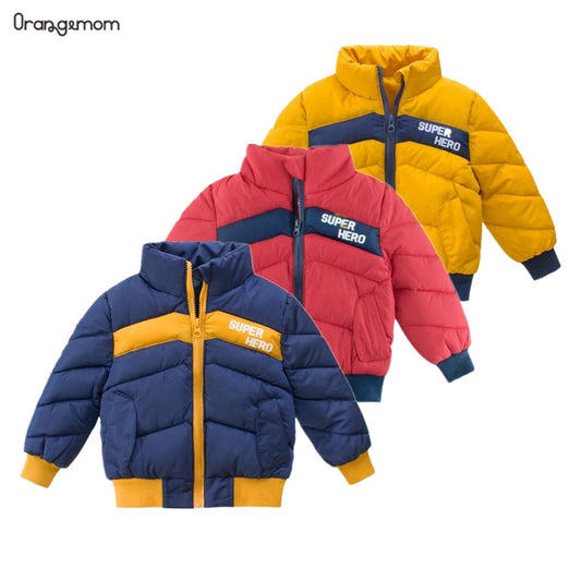 New ARRIVE 2022 Children&#39;s Clothing Winter Boys Coat Boys Jacket Thick Long-sleeved fashion Cotton Clothes Infant Winter Coat