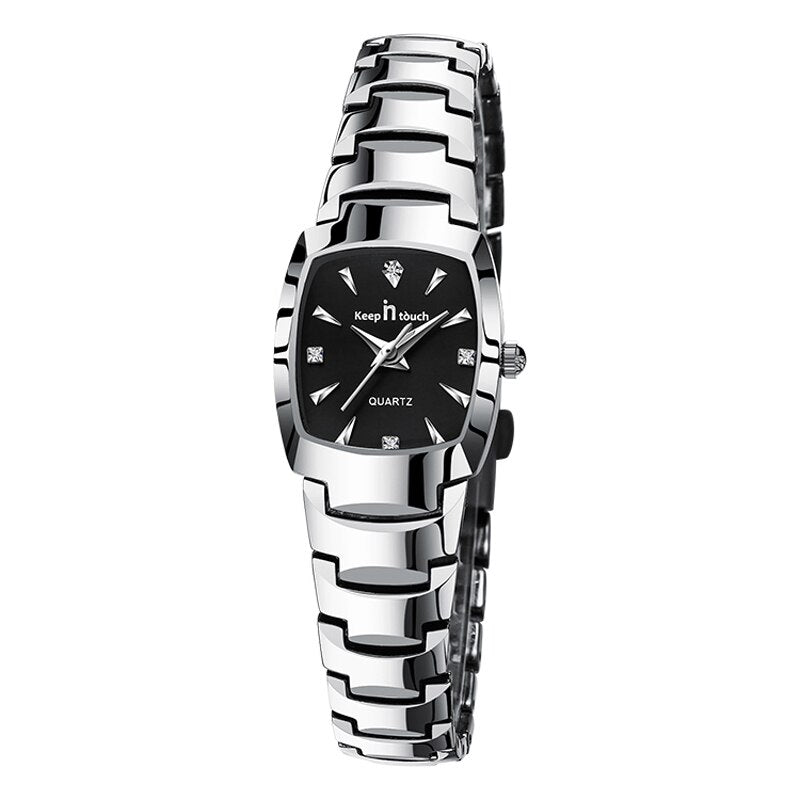 Montre Femme Fashion Square Small Dial Watch For Women Japanese Quartz Movement Stainless Steel Ladies Watch Luxury Woman Watch