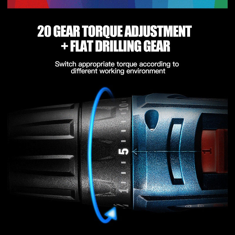 Original Bosch Electric Drill GSR 120-LI 12V Rechargeable Cordless Electric Drill Multi-function Home DIY Screwdriver Power Tool