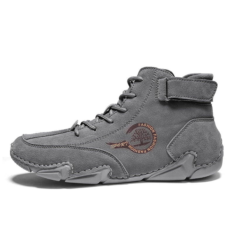 Golden Sapling Leisure Men&#39;s Boots Fashion Leather Lightweight Casual Shoes Classics Walking Footwear Winter Ankle Boot Men Shoe