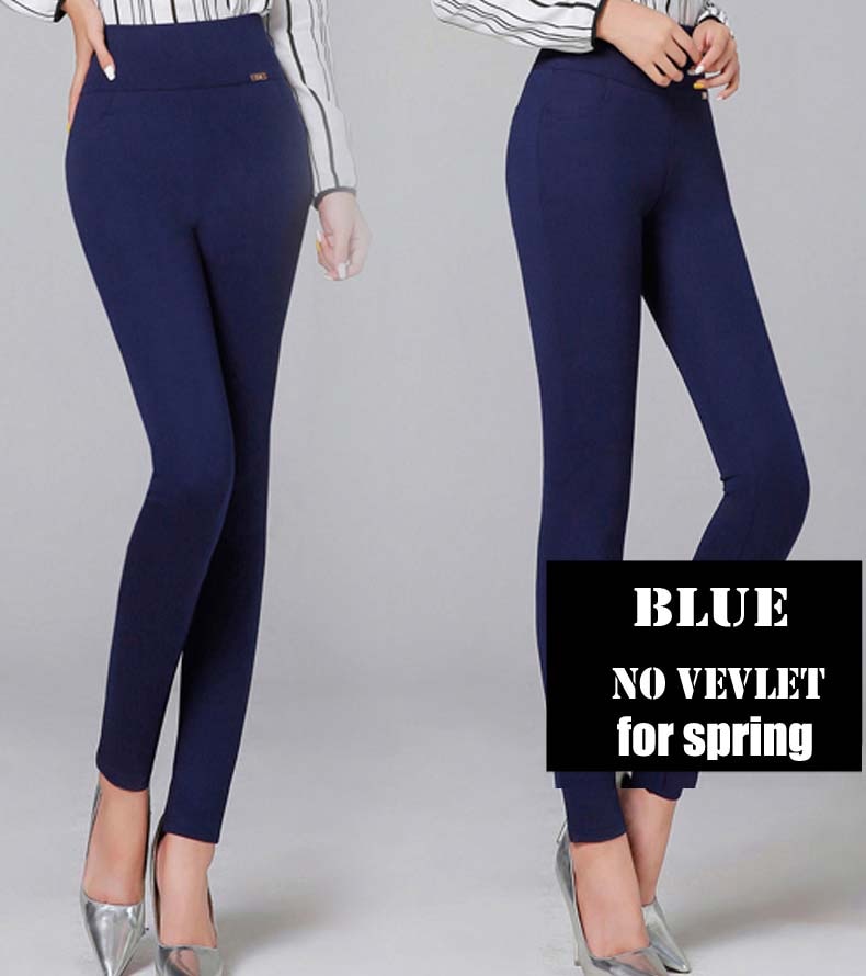 High quality pencil pants capris women 2018 summer style high waist elastic skinny pants female trousers woman pantalon femme