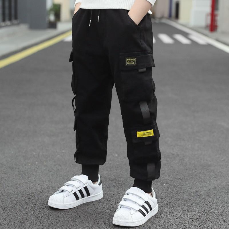 Kids Pants Boys Casual Pants Kids Clothing Cotton Boys Long Trousers Children Boys Clothing Sport Girls Pants Spring 3-16years