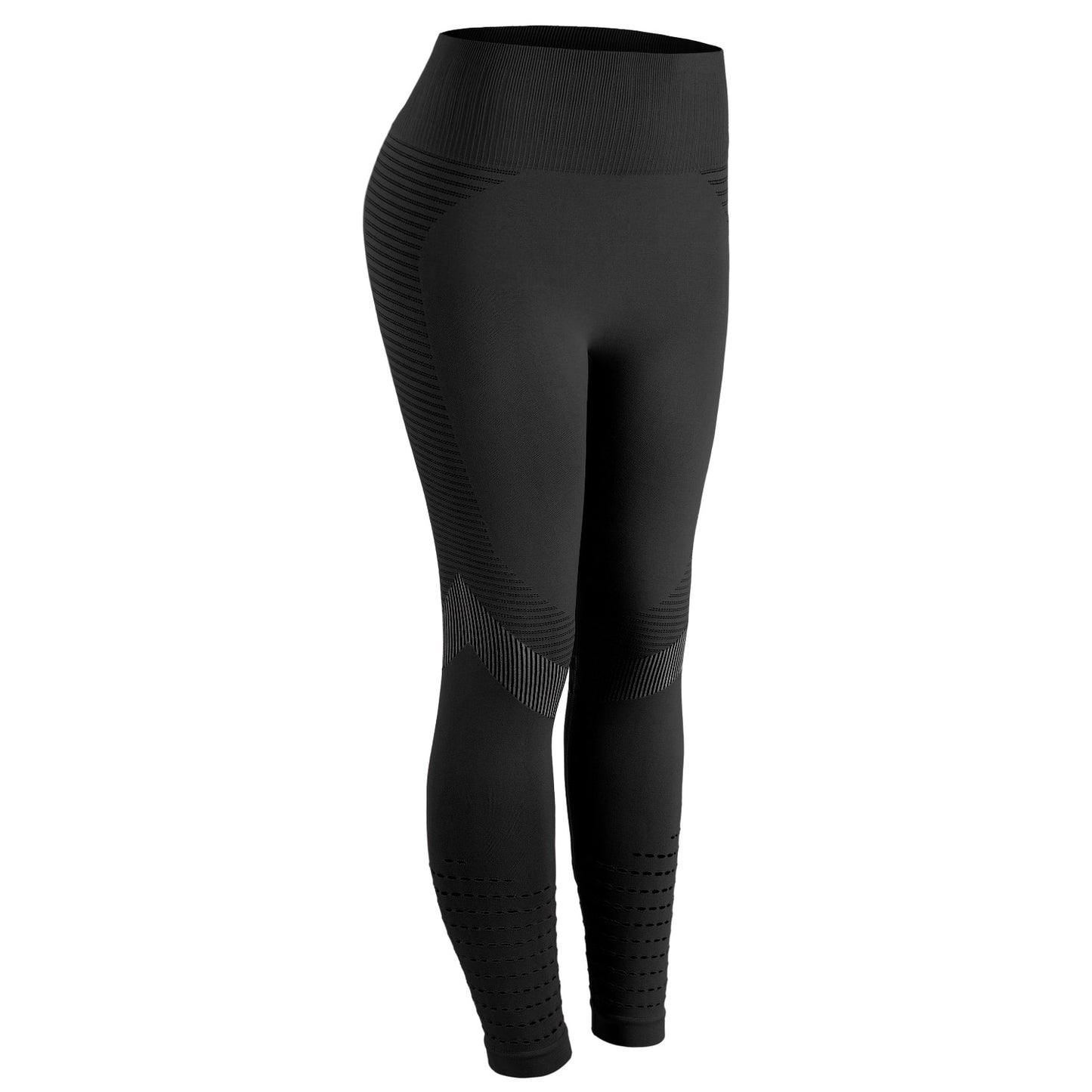 NORMOV  High Elasticity Sports Set Women Gym High Waist Fitness Workout Leggings Seamless Sports Suit Sportswear Activewear Suit
