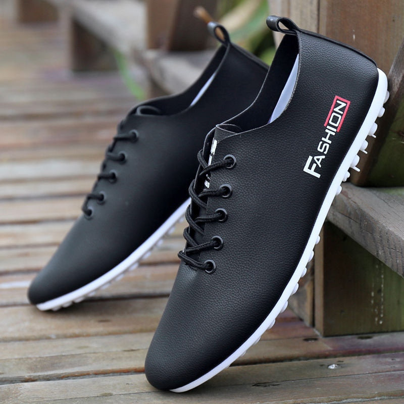 Men Leather Shoes 2020 New Casual Designer Shoes Slip On Fashion Drivers Comfort Loafers Moccasins Loafers Zip Men Driving Shoes