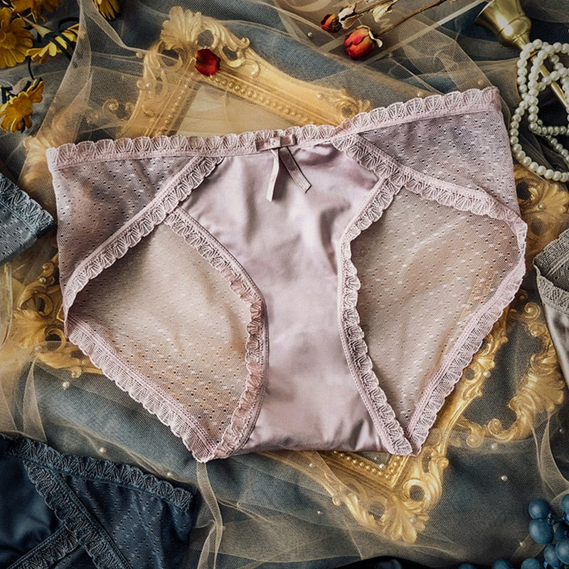 High Quality Sexy Lace Panties Women Fashion Cozy Lingerie Tempting Briefs Women&#39;s Underpant Low Waist Intimates Underwear