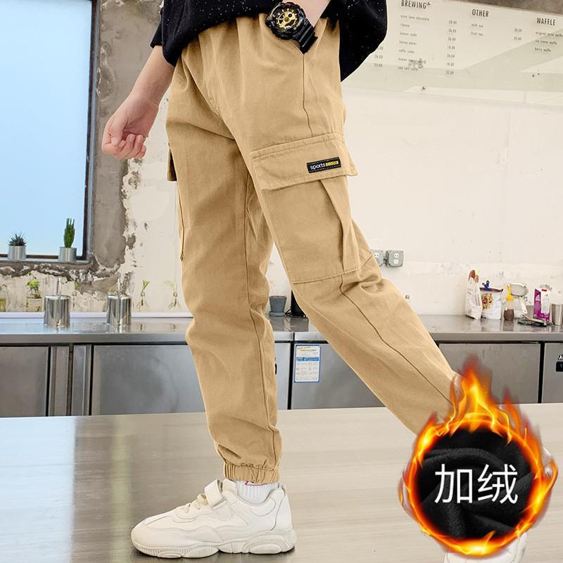 Kids Pants Boys Casual Pants Kids Clothing Cotton Boys Long Trousers Children Boys Clothing Sport Girls Pants Spring 3-16years