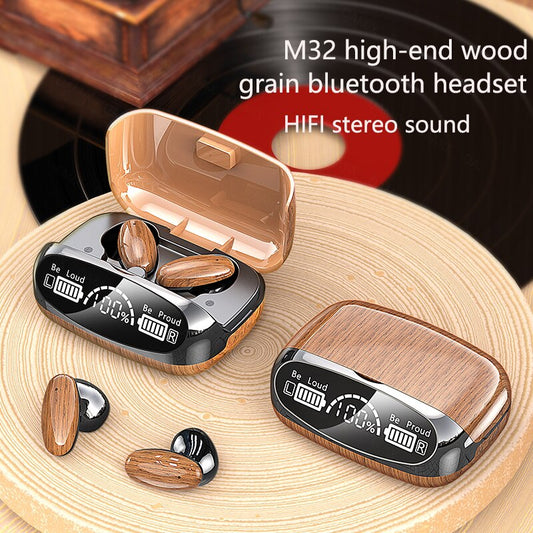 M35 TWS Wireless Headphones Earphones Bluetooth Stereo Touch Control Noise Reduction LED Display Headsets with Microphone