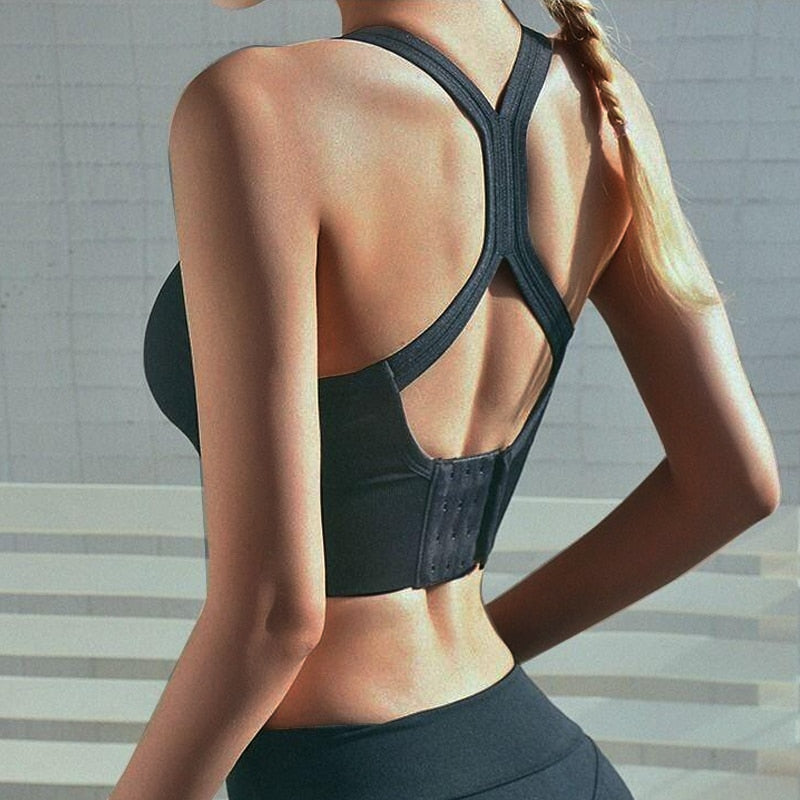 NORMOV  Women Push Up Seamless Sports Bra Fitness Activewear Female Sport Top Crop Women&#39;s Sport Wear For Yoga Bra Gym Brassiere