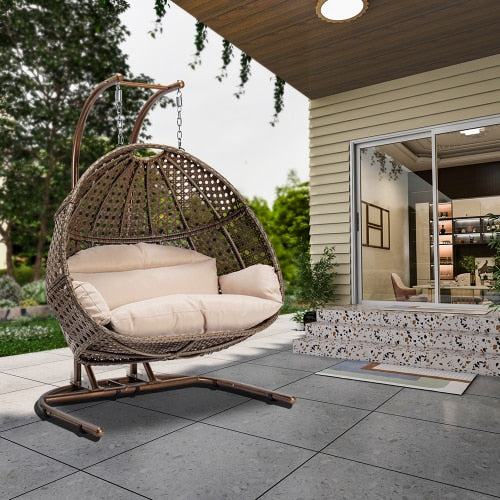 2 Person / Single swing chair hanging chair garden chair egg chair Outdoor Patio Furniture