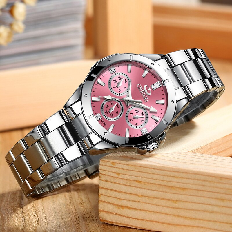 Sell watches women fashion luxury watch fashion All Stainless Steel High Quality Diamond Ladies Watch Women Rhinestone Watches