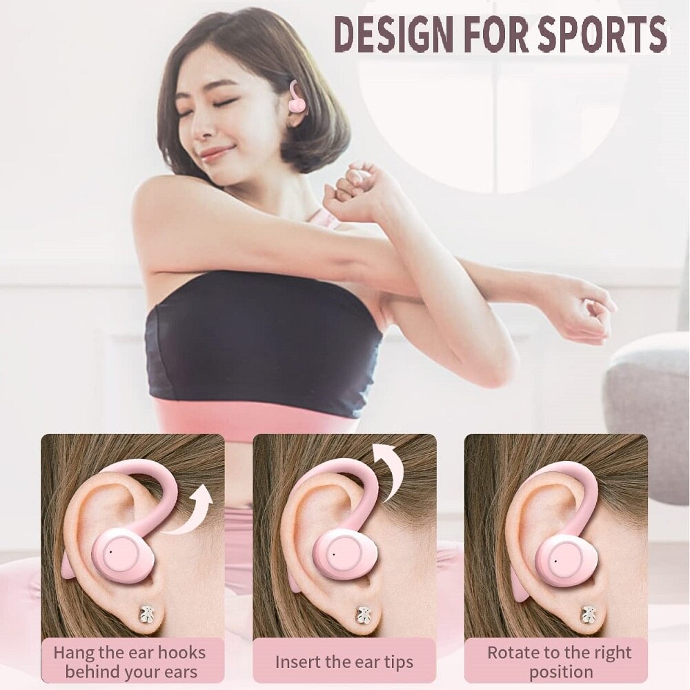 Wireless Headphones Touch TWS Bluetooth Earphones HD Stereo Mini Headset Waterproof with Mic Hands-free Earbuds for Xiaomi Phone
