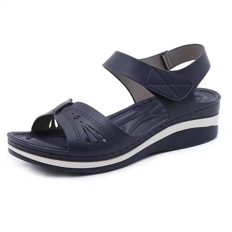 2022 New Women Sandals New Summer Shoes Woman Sandals Open Toes  Femme Casual Gladiator Platform Shoes Large Size 35~43