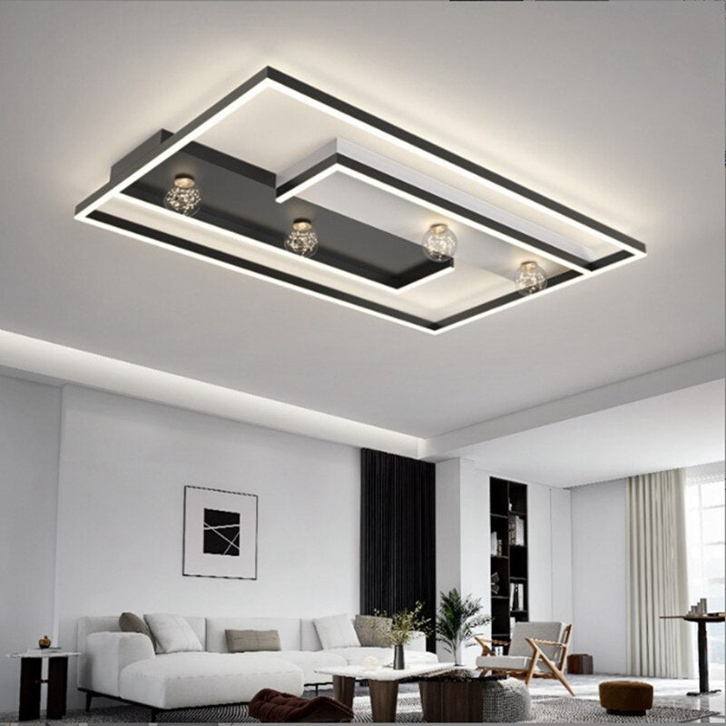 European Style LED With Alexa Ceiling Lamp For Living Bedroom Dining Room Creative Gypsophila Interior Decoration Chandelier