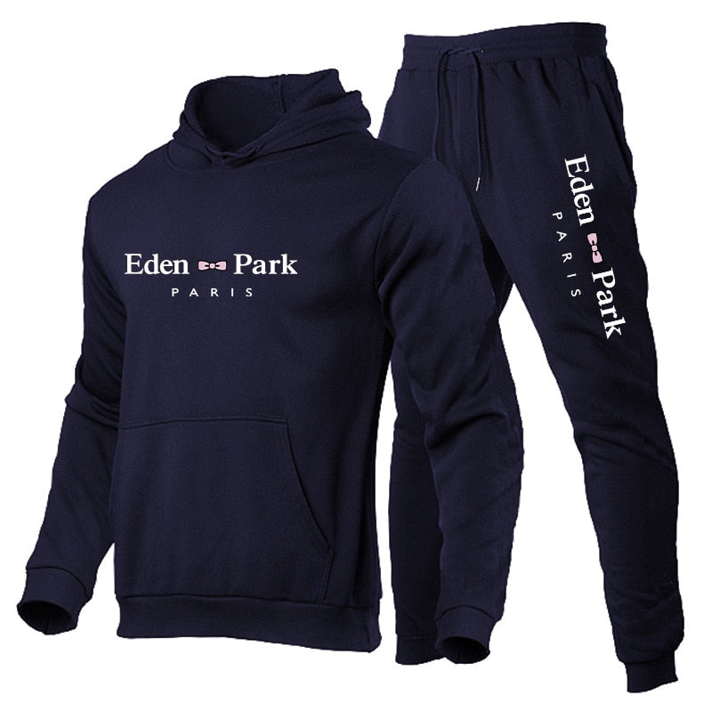 Couple Sets Spring Men Women Tracksuit Sweater Hoodie + Jogging Pants Casual Daily Sports Kit High Quality Autumn Lover Clothes
