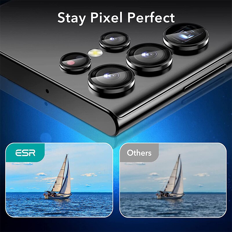 Camera Protector For Samsung S22 S23 Ultra 5G Camera Lens Protectors Metal Camera Case For Samsung S22Ultra S23 Plus Accessories