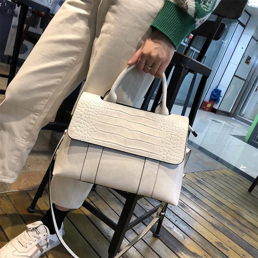 Oil Wax Cowhide Large-capacity Bags Women&#39;s 2022 New Fashion Business Casual Handbag Ladies Shoulder Leather Bag Popular Tote