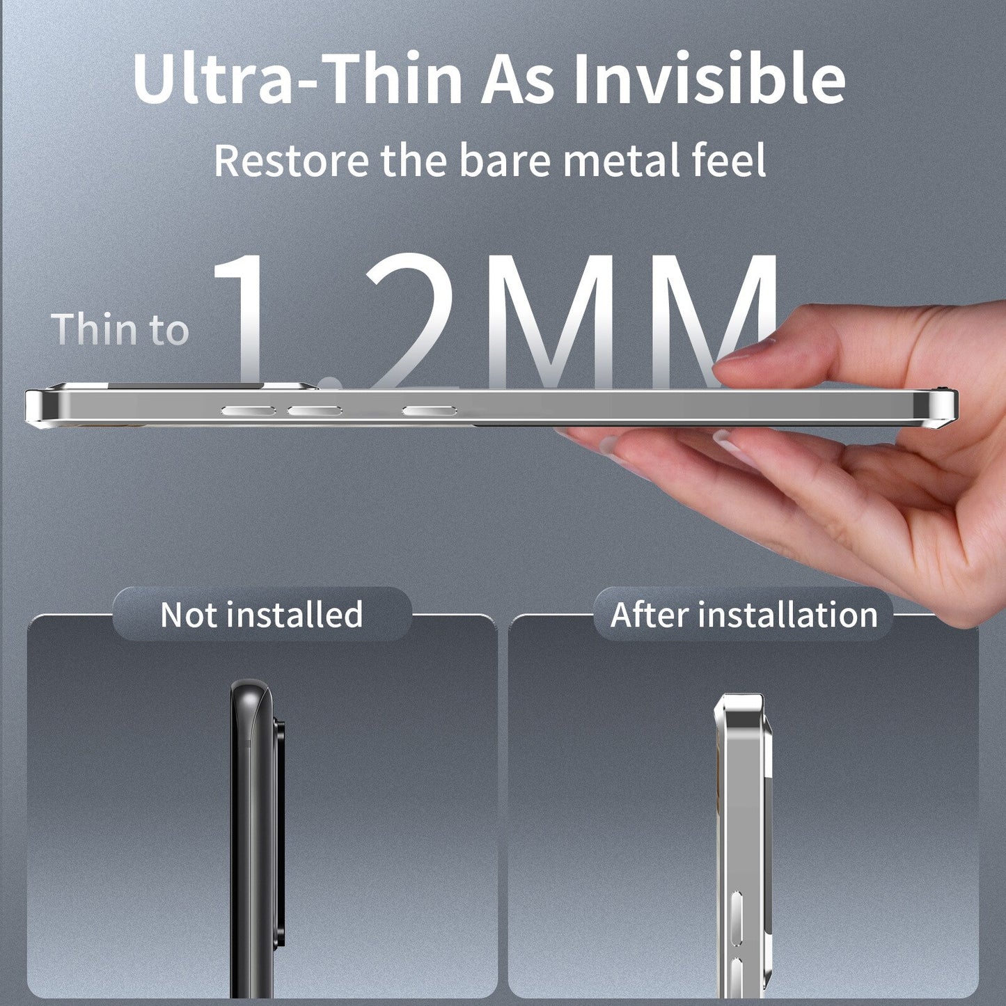 For Samsung Galaxy S23 S22 S21 Note 20 10 Ultra Magnetic Magsafe Case Metal Alloy Glass Frosted Protective ultra-thin back cover