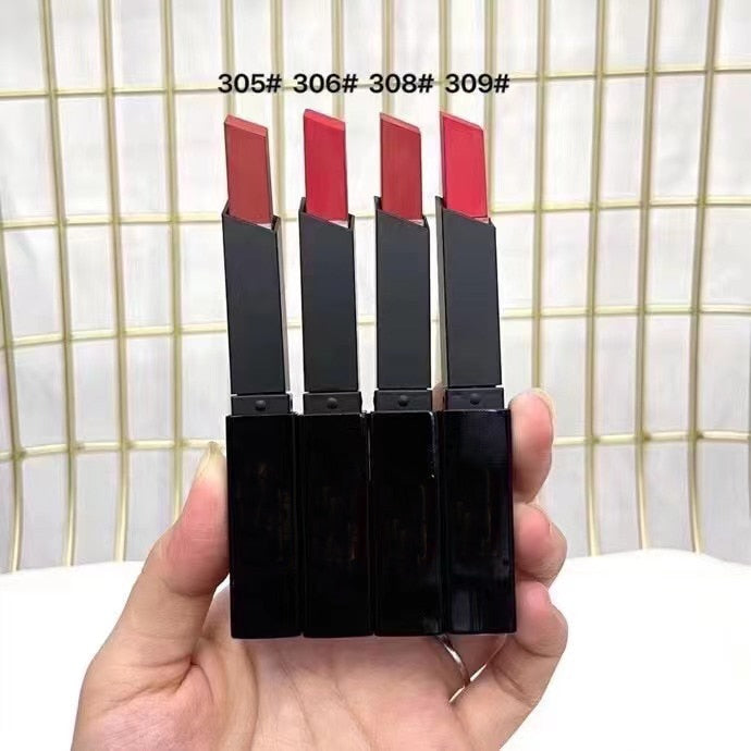 Brand New 2022 Lip Cosmetics The Slim Rouge A Levres Highly Pigmented  Velvet Matte Lipstick Color 21-28-301-302-303-304-305-306