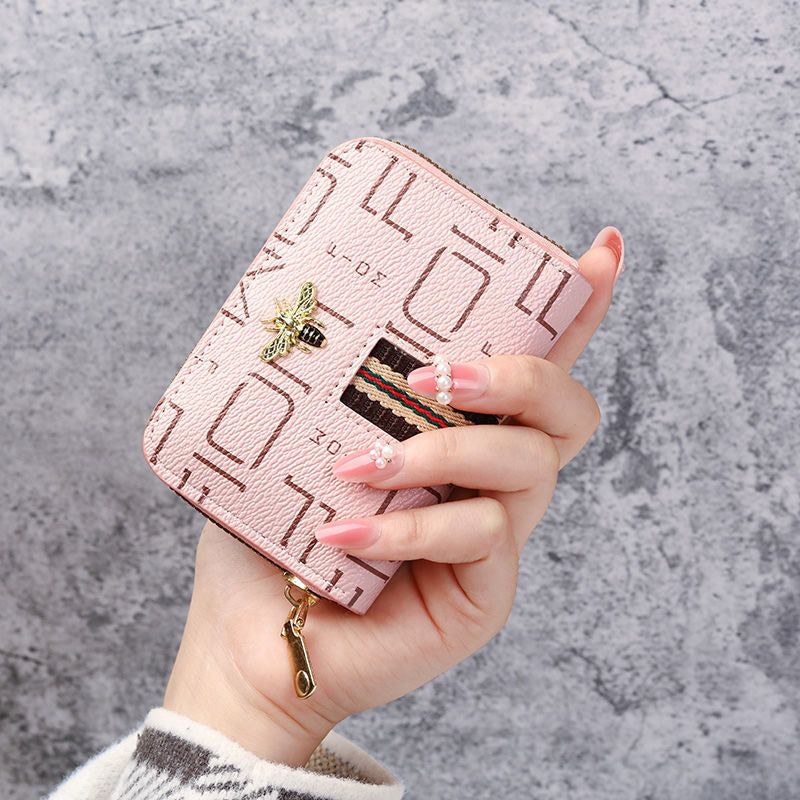 Women&#39;s Wallet Short Coin Purse Fashion Wallets For Woman Card Holder Small Ladies Wallet Female Zipper Mini Clutch For Girl