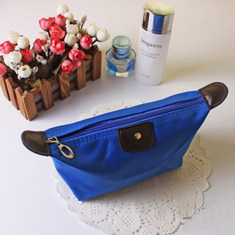 Women Travel Toiletry Make Up Cosmetic pouch bag Clutch Handbag Purses Case Cosmetic Bag for Cosmetics Makeup Bag Organizer