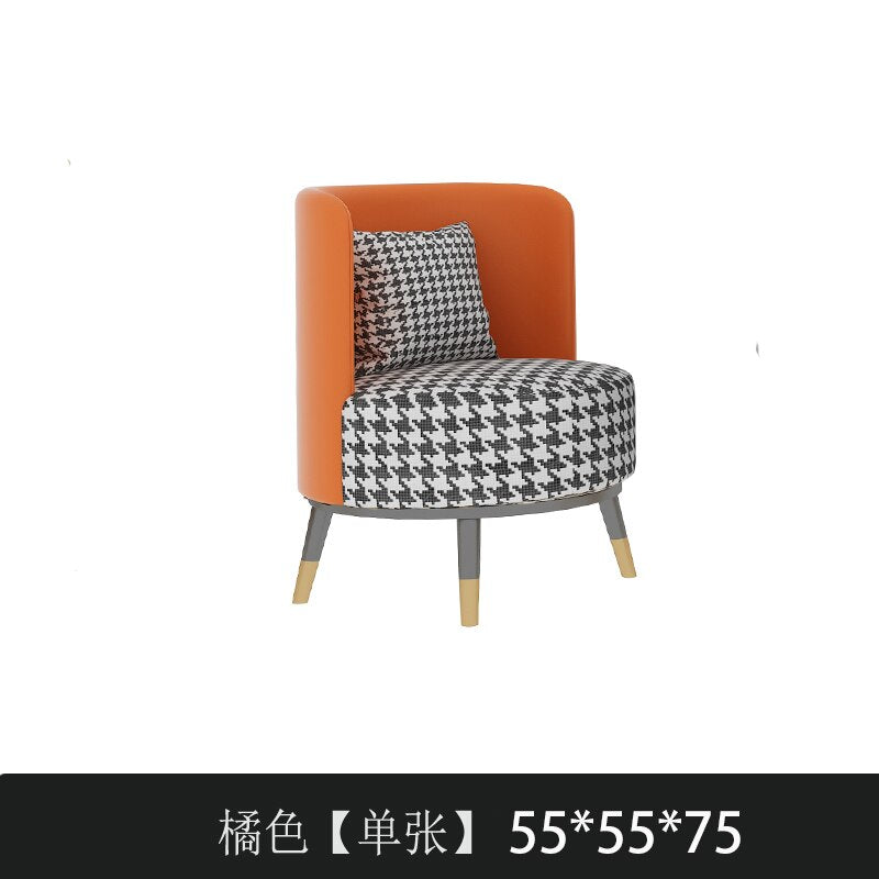 Sofa Lounge Accent Chair Nordic Vanity Modern Office High Back Living Room Chair Design Bedroom Comfort Chaises Dining Chairs