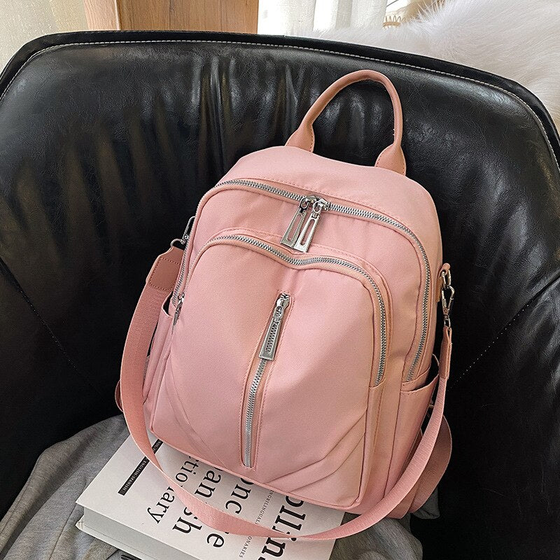 CFUN YA New 2023 Spring Summer Nylon Backpack Teenager Girls Anti-Theft Travel Back Pack Large Women&#39;s Shoudler Bags Mochilas
