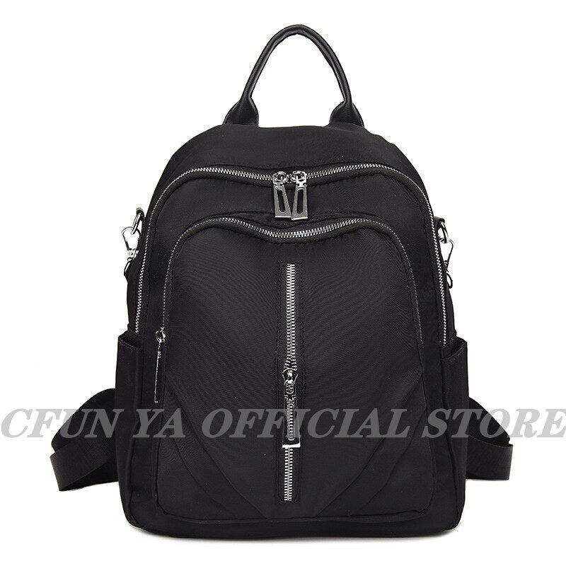 CFUN YA New 2023 Spring Summer Nylon Backpack Teenager Girls Anti-Theft Travel Back Pack Large Women&#39;s Shoudler Bags Mochilas