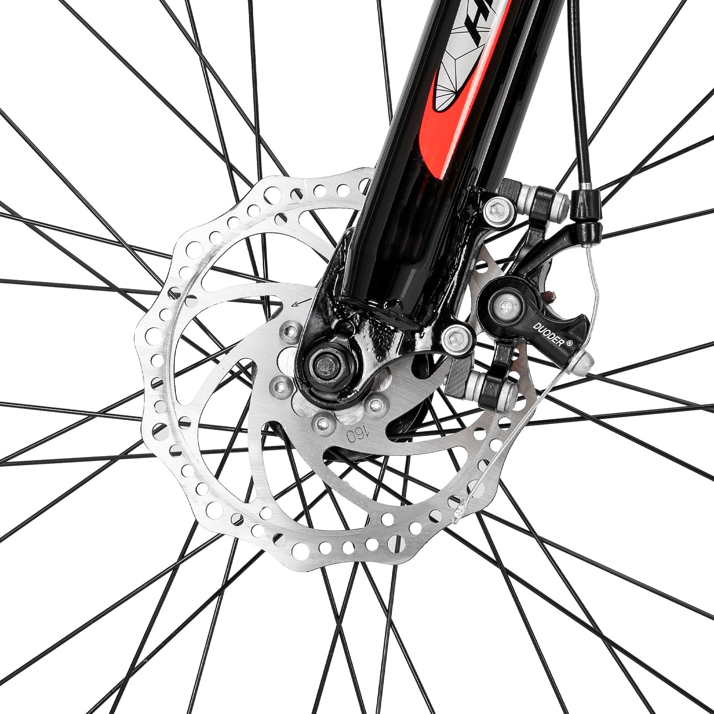 Hiland Mountain Bike 21 Speeds Drivetrain,Aluminum Frame 26 Inch Wheels Disc-Brake Spokes Men Women Men&#39;s MTB Bicycle
