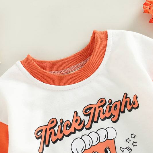 2022-09-06 Lioraitiin 0-24M Baby Girls Boys Thankgiving Bodysuit Infant Cartoon Cake Letter Print Long Sleeve Jumpsuits