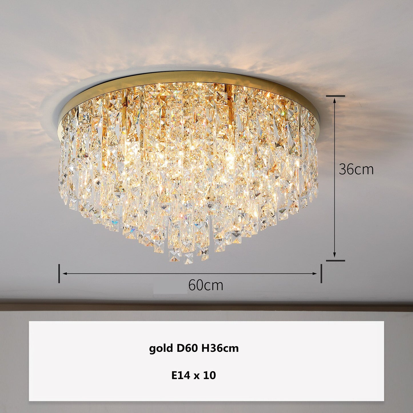 Modern Bedroom Crystals E14 Ceiling Lamp Lustre Lamp Steel Led Ceiling Lights Art Deco Led Chandelier Lighting Fixtures Lamp