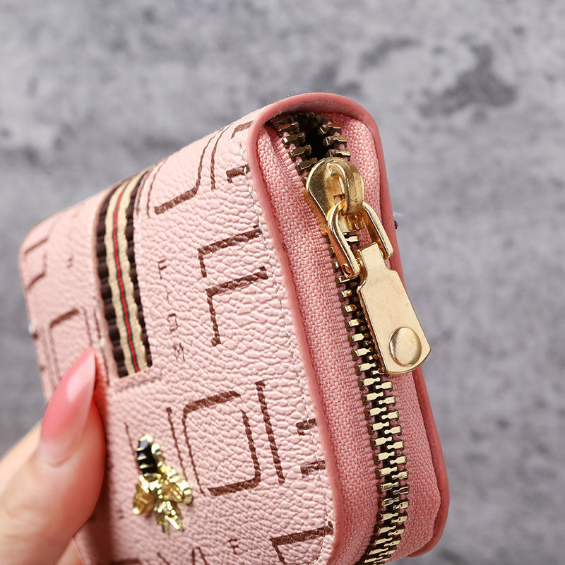 Women&#39;s Wallet Short Coin Purse Fashion Wallets For Woman Card Holder Small Ladies Wallet Female Zipper Mini Clutch For Girl