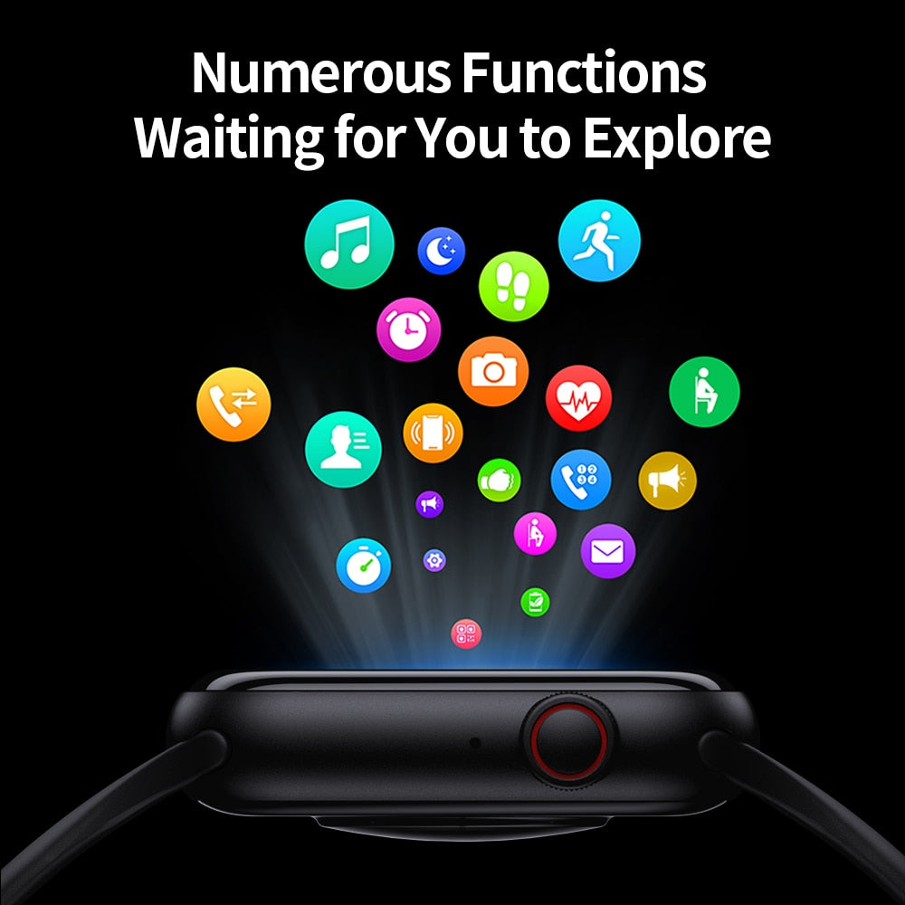 New in KUMI KU2 Pro Smart Watch 1.69 inch smartwatch Bluetooth Call Sport Heart Rate Tracker Blood Pressure Monitor IP67 Waterpr