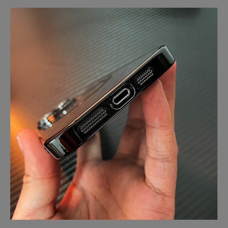 Luxury For Magsafe Magnetic Wireless Charging Case For iPhone 13 12 11 14 Pro Max Soft Silicone Transparent Shockproof Cover
